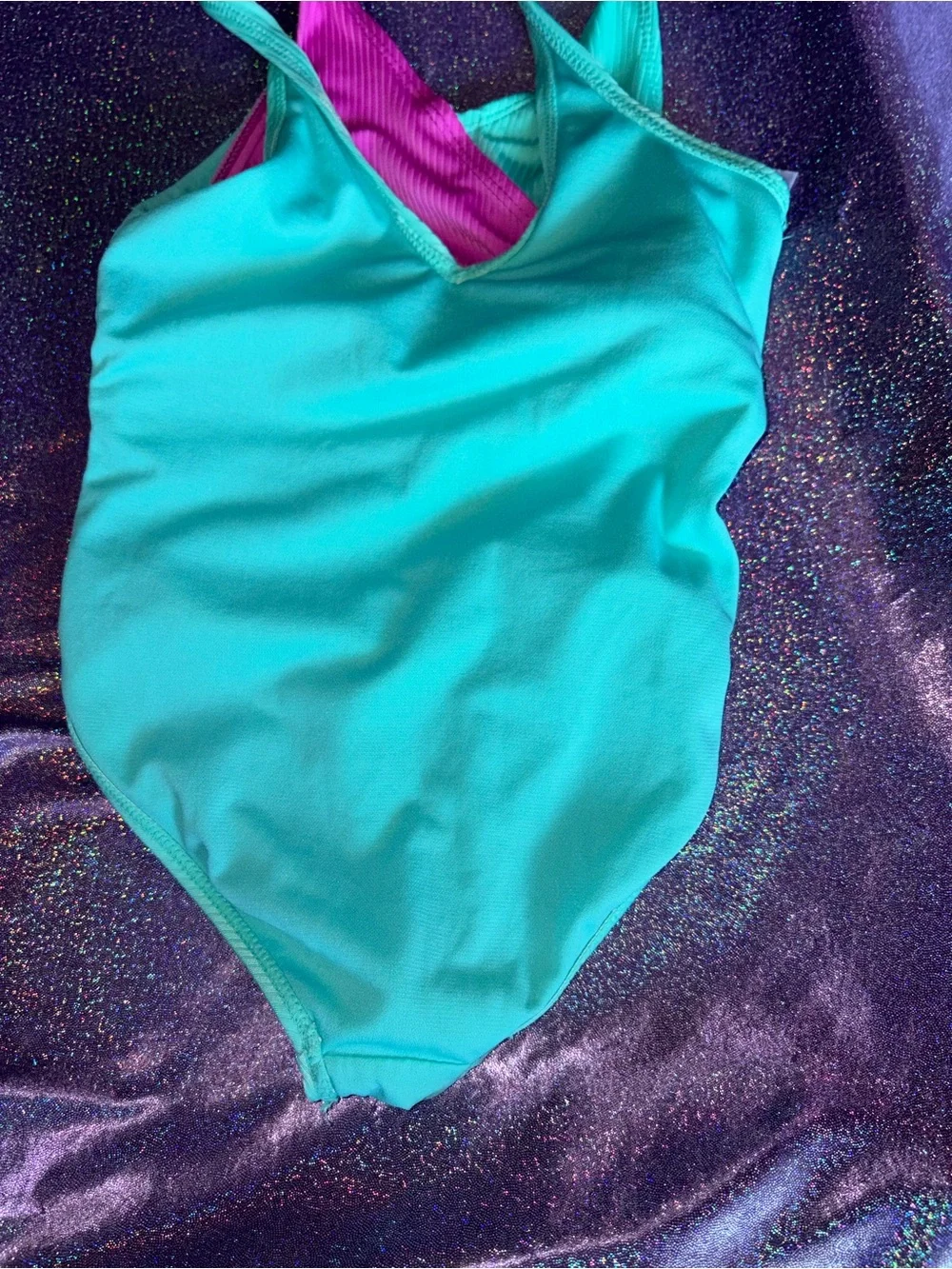 Girls Justice color block Tankini Swimsuit